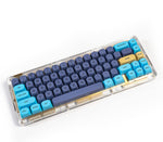 Idobao Blue Cat Ma Keycaps Kits for Mechanical Keyboard with 104 68 Number Keys with Dye-subbed ?Pbt Material
