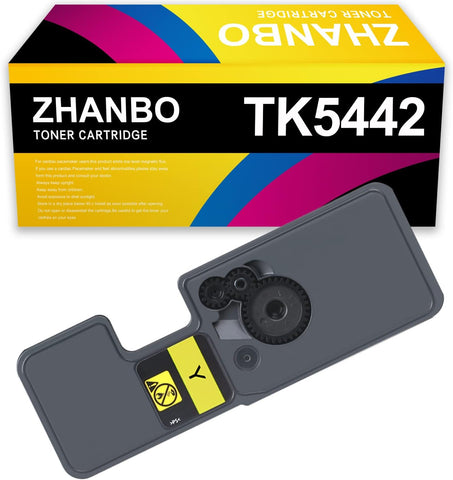 ZHANBO Remanfactured TK5442 Yellow Toner Cartridge 1T0C0A0US0 Replacement for Kyocera ECOSYS MA2100cwfx and PA2100cwx Printers 2.4K Yield 1Pack