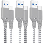 USB C Charger Cable 10FT 3Pack,Long Fast Charging Cord for Samsung S21 FE 5G/S20 S22 Plus Ultra A12 A13 A14 A54,Galaxy Tab A7 10.4"/A7 Lite 8.7"/A8 10.5"/S8/S7/S6/S6Lite/S5e,Tab A 10.1" 2019/8.0" 2017