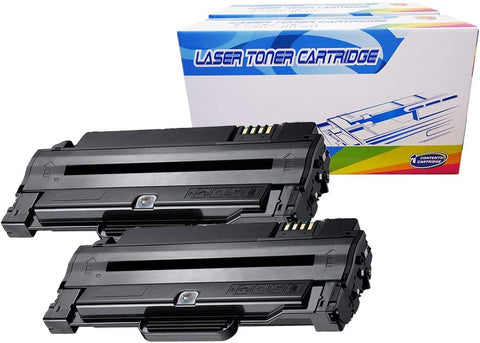 Inktoneram Compatible Toner Cartridges Replacement for Xerox 3140 Phaser 3155 3160N 3140 108R00909 108R909 (Black, 2-Pack)