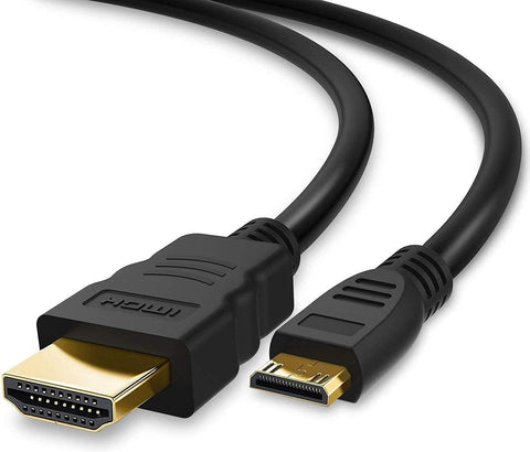 BRENDAZ High Speed HDMI Mini HDMI to HDMI Cable, Mini HDMI Connector (C) Cable Compatible with Nikon D3300 D3200 D5300 D5600 D7000 D7100 D7200 D3 D300s D3x DSLR Camera. (6-Feet)