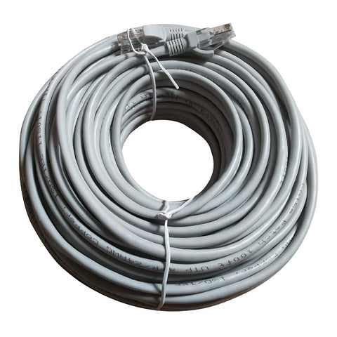 InstallerCCTV 50FT CAT5e Ethernet Patch Cable, RJ45 Computer Network Cord, Category 5e Patch Cord LAN Cable UTP 24 AWG 100% Copper Wire