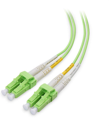 Cable Matters 40Gb 100Gb OFNP Plenum Rated Multimode Duplex 50/125 OM5 Fiber Cable (Fiber Optic Cable, LC to LC Fiber Patch Cable) 2m