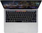 KB Covers Dvorak Keyboard Cover Compatible with 13” & 15” MacBook Pro w Touch Bar (2016+) | Ultra Thin Dust Water & Dirt Resistant Silicone Skins