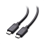 Cable Matters 2-Pack USB C to USB C Monitor Cable 6 ft / 1.8m with 4K 60Hz Video Resolution, 100W Power Delivery, and 5Gbps USB-C 3.1 Gen 1 Data Transfer