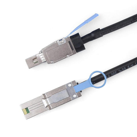 10Gtek# External Mini SAS HD SFF-8644 to Mini SAS SFF-8088 Hybrid Cable, 5-Meter(16.5ft)