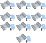 iplusmile 40pcs Triode Heat Sink Aluminum Electronic Radiator Parallel Line Notch Heatsink for Transistor Cooler TO-220