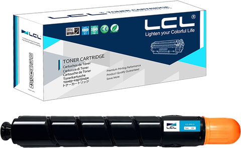 LCL Compatible Toner Cartridge Replacement for Canon GPR-31 GPR-31C GPR31 GPR31C 2794B003AA C5030 C5030i C5035 C5035i C5235 C5235i C5240 C5240i C5235A C5240A (1-Pack Cyan)