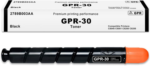 GPR-30 2789B003AA Black Toner Cartridge Compatible for Canon imageRUNNER Advance C5045, C5051, C5250, C5255 Printer (44,000 Pages)