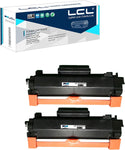 LCL Compatible Toner Cartridge Replacement for Brother TN760 TN-760 TN730 TN-730 3000 Pages with Chip HL-L2350DW HL-L2390DW HL-L2395DW HL-L2370DW HL-L2310D HL-L2357DW HL-L2370DN (2-Pack Black)
