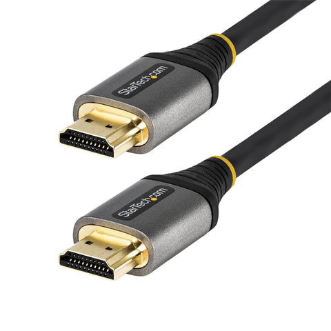 StarTech.com 16ft (5m) HDMI 2.1 Cable 8K - Certified Ultra High Speed HDMI Cable 48Gbps - 8K 60Hz/4K 120Hz HDR10+ eARC - Ultra HD 8K HDMI Cable - Monitor/TV/Display - Flexible TPE Jacket (HDMM21V5M)