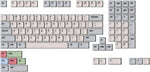 DROP + MiTo XDA Canvas Keycap Set for Full-Size Keyboards - Compatible with Cherry MX Switches and Clones (1800 Layout 114-key Kit)