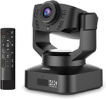 Zoom Certified, NexiGo N990 (Gen 2) 4K PTZ Webcam, Video Conference Camera System with 5X Digital Zoom, Sony_Starvis Sensor, Position Preset, Dual Stereo Mics, 2x3.5mm Audio Jacks for External Mics