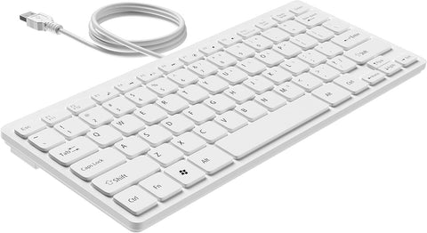 SGIN Wired Keyboard, Wired USB Keyboard with Numeric Keypad, Plug and Play PC Keyboard for Laptop and Desktop