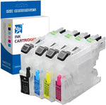 UP Empty Refillable Ink Cartridge LC201 LC203 Compatible for Brother MFC-4320DW J4420DW J4620DW MFC-J460DW J480DW J485DW MFC-J5520DW J5620DW J5720DW MFC-J680DW J880DW J885DW Printer