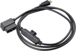 Plug and Play Interface Cable OBDII to HDMI Monitor Compatible with Edge CS2 CTS2 CTS3 Plug Monitor Replacement H00008000