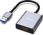 BENFEI USB 3.0 to HDMI Adapter, USB 3.0 to HDMI Male to Female Adapter