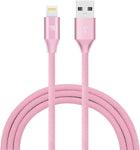 LAX iPhone Charger Lightning Cable - MFi Certified Durable Braided Apple Lightning USB Cord for iPhone 11/11 Pro Max/XS Max/X/iPad, iPod & More