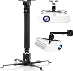 DAWASAPAT Projector Ceiling Mount, Projector Mounts from Ceiling, Projector Wall Mount, Ceiling Projector Mount, Projector Ceiling Mount Low Profile, Projector Mount Wall, Projector Hanging Mount