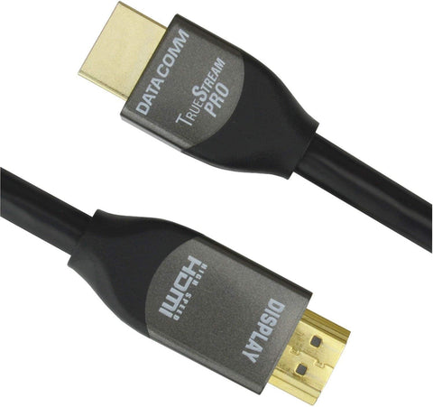 DataComm Electronics 46-1820-BK TrueStream Pro 18 Gbps HDMI Cable with Ethernet (20 Feet)