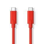 Easonunion USB C to USB C 2.0 Cable with 100W PD,480Mbps Data Transfer 5A Fast Charging Type C to C Cord Compatible with Smartphone, Tablet, Laptop - 6.6Ft (Red)