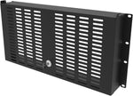 JINGCHENGMEI 5U Rack Mount Security Cover for 19-inch Server Rack & Network Cabinet- Hinged Locking Rack Panel Door for Access Control and Physical Security (5U)
