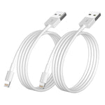 iPhone Charger, [Apple MFi Certified] 2Pack 3ft Fast Lightning Cable for Long iPhone Cable Cord, Apple Charging Cable Cord for iPhone 12/11 Pro/11/XS MAX/XR/8/7/6s/6/5S/SE iPad/Air Original White