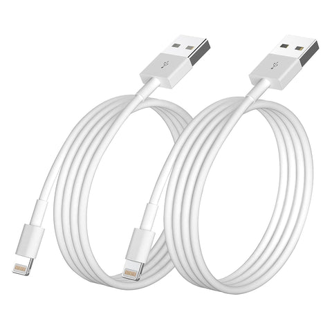 iPhone Charger, [Apple MFi Certified] 2Pack 3ft Fast Lightning Cable for Long iPhone Cable Cord, Apple Charging Cable Cord for iPhone 12/11 Pro/11/XS MAX/XR/8/7/6s/6/5S/SE iPad/Air Original White