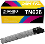 ZHANBO 1 Black TN626 TN-626 (ACV1130) Black Toner Cartridge Replacement for Konica Minolta bizhub C450i C550i C650i 28,000 Pages