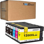 5 PACK Compatible Ink Cartridge Replacement for Canon PGI-1200XL PGI-1200 XL 1200XL used in MAXIFY MB2320 MB2020 MB2350 MB2050 MB2120 MB2720 Inkjet Printer (2 Black, 1 Cyan, 1 Magenta, 1 Yellow)5 Pack