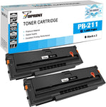 TOPRINT Compatible Toner Cartridge PB-211 PB211 PB 211 PB-211EV PB211EV PB 211EV 1600 Pages 2 Black for P2200 P2500W P2502W M6500NW M6550NW M6600NW M6552NW M6602NW Printer