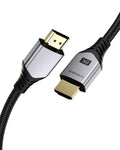 Hagibis HDMI 2.1 Cable 8K Ultra HD 144Hz 48Gbps High Speed HDMI Cable, 8K/60Hz 4K/120Hz Braided HDM Cord eARC HDR10 4:4:4 HDCP 2.2 & 2.3 for Dolby Vision Xbox PS4/5 NS Switch Apple TV 4K (1.5m/4.5ft)