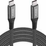 20FT USB-C to USB-C Cable 60W, Extra Long USB Type-C to Type-C Cable 2.0, USB C Charger Cable for MacBook Pro 2020,iPad Air 5th,Galaxy S22 S21,Note 20, Pixel 6, Switch, Oculus, USB-C Laptops and Phone