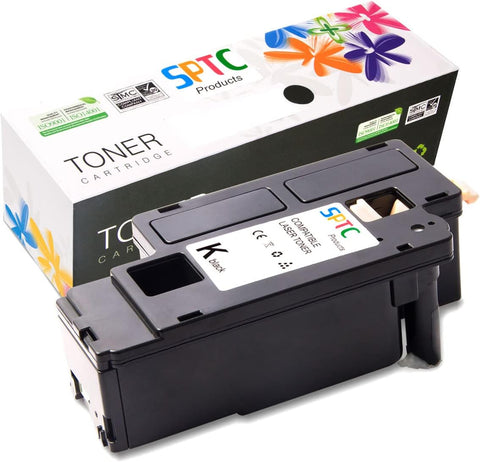 SPTC Compatible Toner Cartridge106R01630 Replacement for Xerox Phaser 6000 6010 Workcentre 6015 Printers 1 Pack (Black )