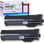 BAISINE Compatible 106R02722 Black Toner Cartridge Replacement for Xerox 106R02722 Work with Xerox Phaser 3610 WorkCentre 3615 Printer - High Yield 14,100 Pages (Black, 2 Pack)