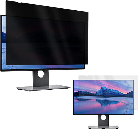 Zyyini 22 Inch Computer Screen Filter,16:10 Anti Blue Light Screen Protector,Intimacy Protection Computer Monitors Protectors for Trains