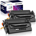 CLYWENSS Compatible CF226X Toner Cartridges Replacement for HP 26X CF226X Toner Cartridge to use with Laserjet Pro MFP M426fdw M426fdn M402n Printer (Black, 2-Pack)