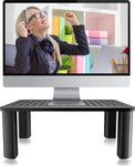 Pholiten Monitor Stand Riser,Laptop Stand Riser for Desk, Adjustable Laptop Stand Riser Holder,Computer Raiser,Desk Computer Stand,Laptop shelf,Monitor Risers