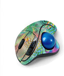 MightySkins Glossy Glitter Skin for Logitech M570 Wireless Trackball Mouse - Psychedelic | Protective, Durable High-Gloss Glitter Finish | Easy to Apply, Remove, and Change Styles | Made in The USA