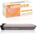 SOONVIEW W9040MC W9190MC Black Toner Cartridge Compatible for Color MFP E77822dn E77822z E77825dn E77825z E77830dn E77830z 1 Pack