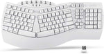 Perixx Periboard-612 Wireless Ergonomic USB Split Keyboard, US English Layout