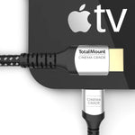 TotalMount Cinema Grade – Gold-Plated HDMI Cable for Apple TV – HD, 4K, 8K, and 10K – Full Apple TV Compatibility (10 Feet)