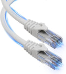 Cat6 Ethernet Cable, 50 ft - RJ45, LAN, UTP CAT 6, Network Cord, Patch, Long Internet Cable - 50 Feet - White