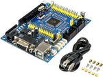 ATmega128 Development Board, ATmega128 Core Board Module AVR Learning Experiment Board ISP JTAG USB Programmable MCU Controller System Board
