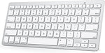 Bluetooth Keyboard for Mac, OMOTON Compact Wireless Keyboard Compatible with MacBook Pro/Air, iMac, iMac Pro, Mac Mini, Mac Pro Laptop and PC