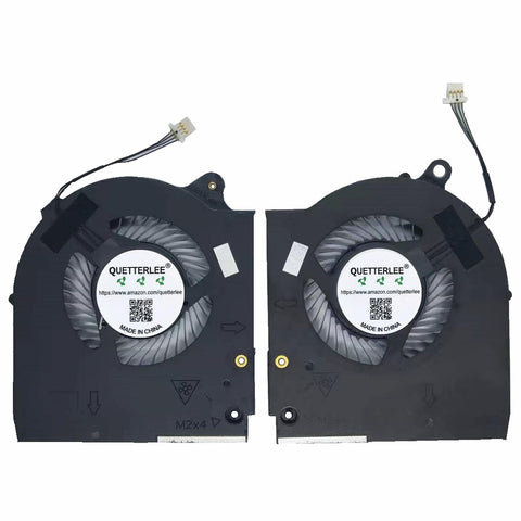QUETTERLEE Replacement New Laptop CPU+GPU Cooling Fan for Dell Alienware M15 R5 M15 R6 M15 Ryzen R5 M15 Ryzen R6 2021 Series EG75071S1-C050-S9A EG75071S1-C060-S9A 5K210D3LEJ 5K2105G70D DC12V Fan