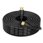 4K HDMI Cable 30ft, High Speed Hdmi Cables (HDMI2.0,18Gbps,1080P)-Ethernet Audio Return Video 4K HDMI Cable, Ultra High Speed Gold Plated Connectors, Compatible with Playstation Arc PS3 PS4 PC HDTV