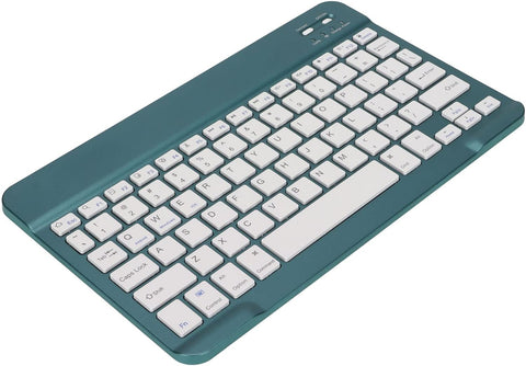 Zunate Mini Wireless Keyboard, Universal Slim Portable BT 3.0 Keyboard, Stable Connection, Bluetooth Multi Device Keyboard for Android, for Windows(Qingshandai)