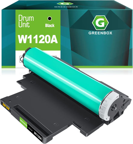 GREENBOX (NO Toner Compatible W1120A Drum Unit Replacement for HP 120A W1120A Drum for Color MFP 150A 150nw 178nw 178nwg 179fnw 179fwg Printer (16,500 Pages High Yield, Black, 1-Pack)