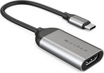 HyperDrive USB C to HDMI Adapter 8K60Hz 4K60Hz 144Hz, USB-C to HDMI2.1 HDR Video Output, Smoother Video Any Mac Alt Mode
